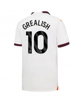 Manchester City Jack Grealish #10 Replika Borta Kläder 2023-24 Kortärmad